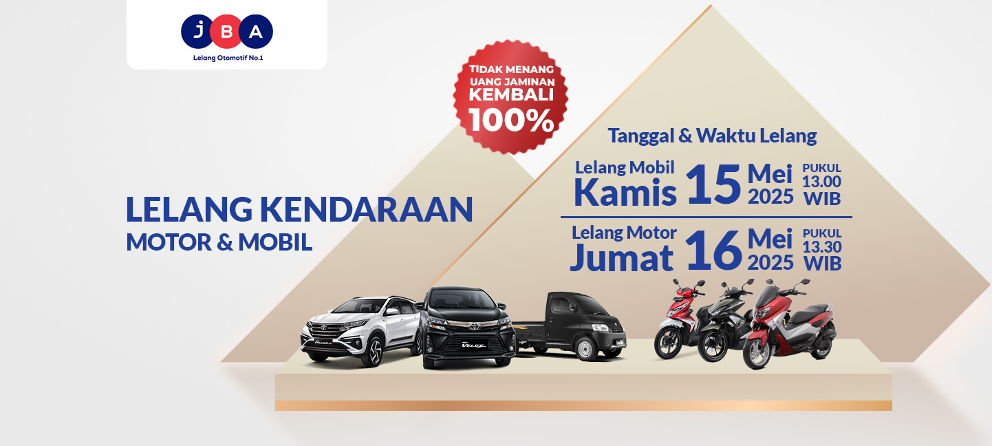 IKUTI LELANG KENDARAAN MOTOR & MOBIL BPR KS!